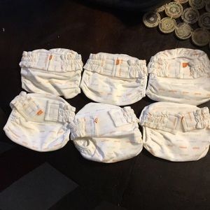 6 newborn gdiapers